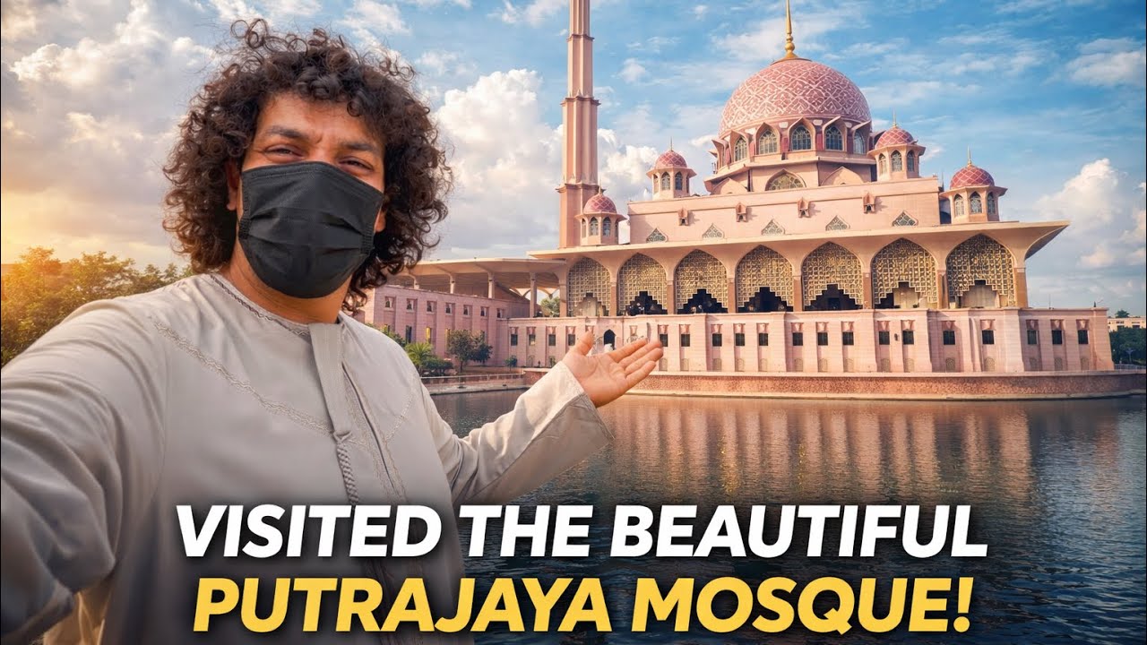 Malaysia Ki Pink Masjid | Soooo Beautiful & Peaceful | Full Visit ❤️
