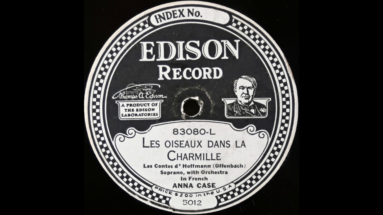 Les oiseaux dans la charmille (Anna Case)