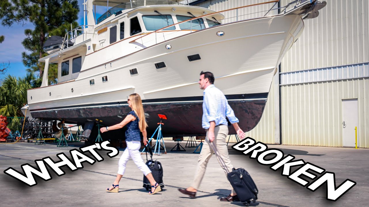 We're Back! The STATE of Our BOAT after 11 months on the Hard? EP.82
