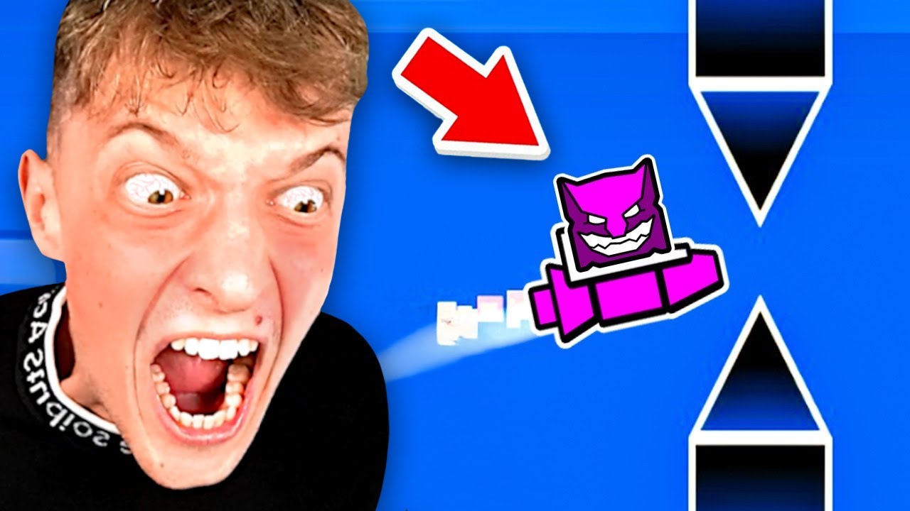 AUSRASTER in GEOMETRY DASH! 😡 (eskaliert..)