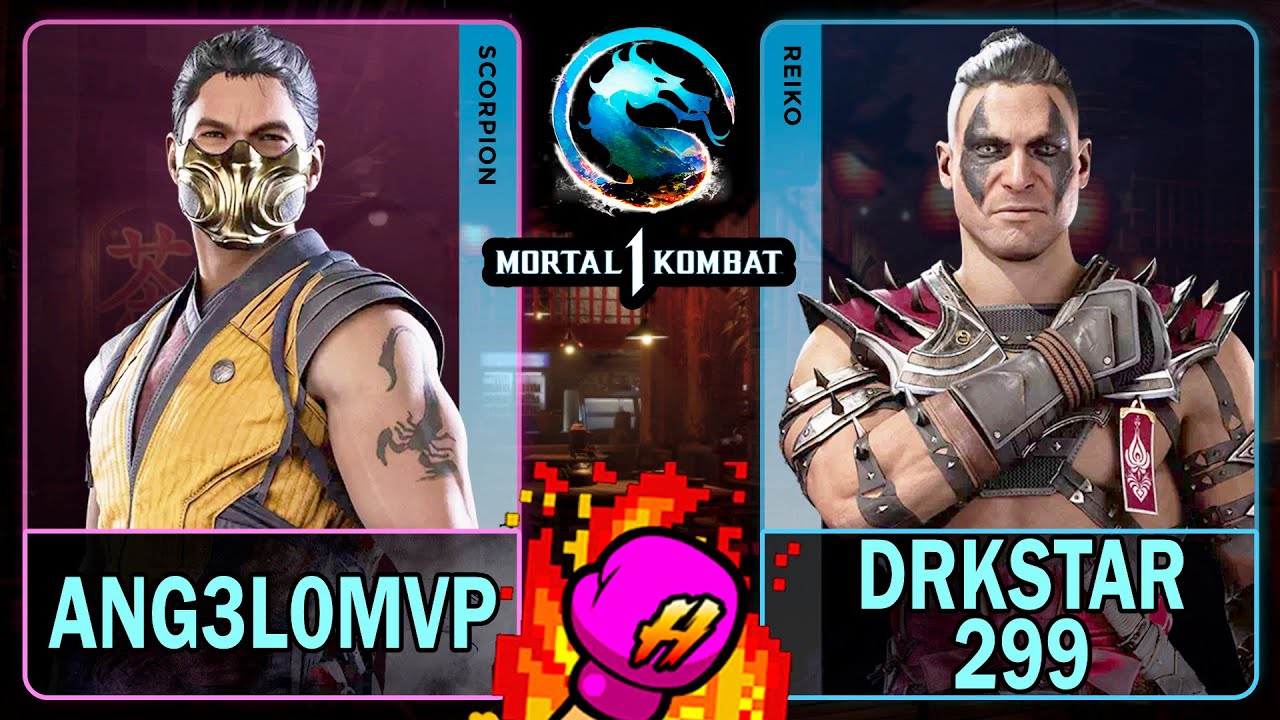 MK1 Ang3l0MVP (СКОРПИОН) VS Drkstar299 (REIKO)🥊Mortal Kombat 1🥊4K 60ᶠᵖˢ