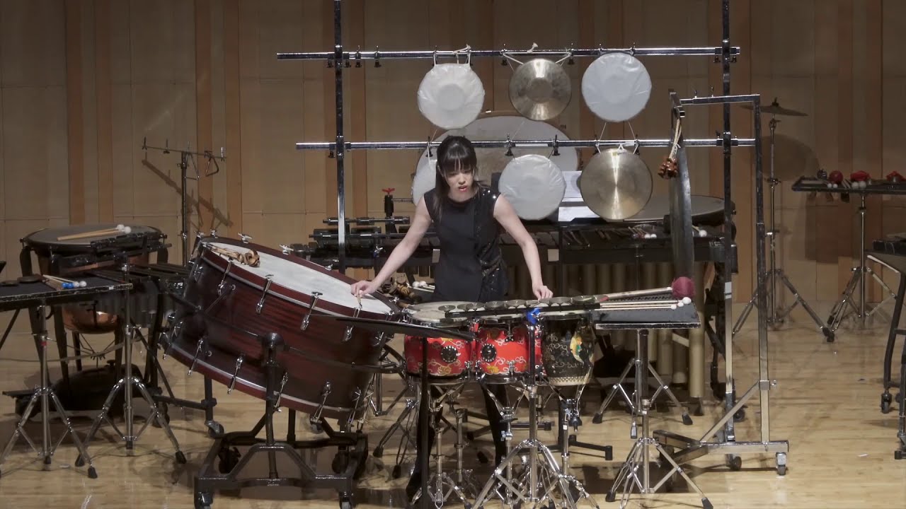 擊樂獨奏：李翠芸/《凝﹒動》綜合打擊樂獨奏曲，《Quiescent》for Solo Multiple Percussion by Renee Chang