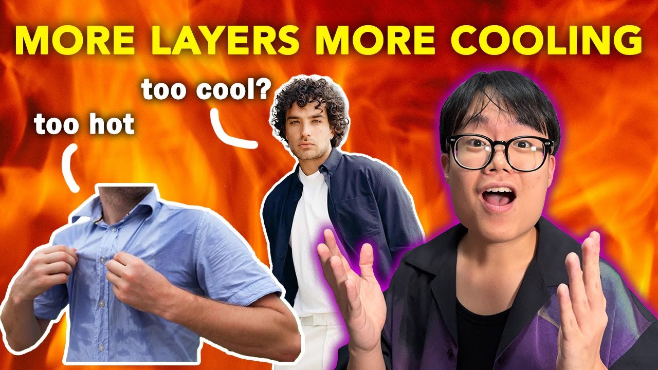 Wearing 2 Layers is BETTER than 1 in the HOT WEATHER?!