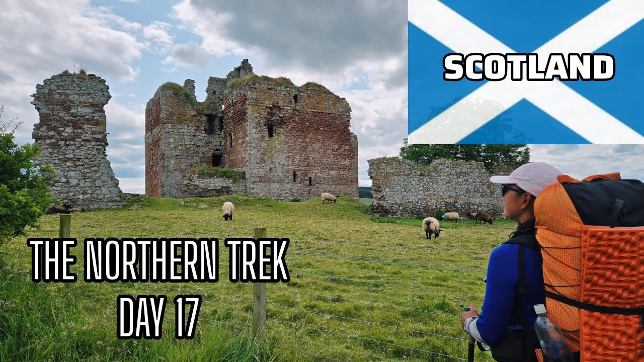 Day 17 The Northern Trek. Kirk Yetholm to Jedburgh on St Cuthbert's Way