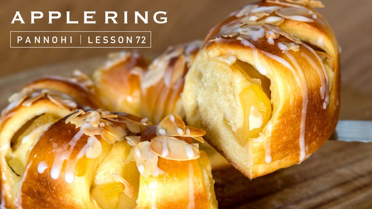 【夫婦でパン作り】悪魔的甘さ！アップルリング  今日はパンの日 Lesson 72 “Apple ring”