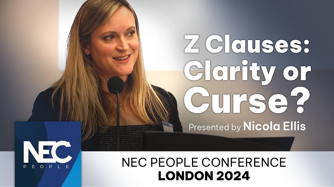 5. Z clauses: Clarity or Curse? | NEC People Conference London 2024