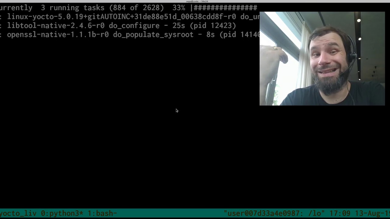 Live Coding with Yocto Project #5: development workflows