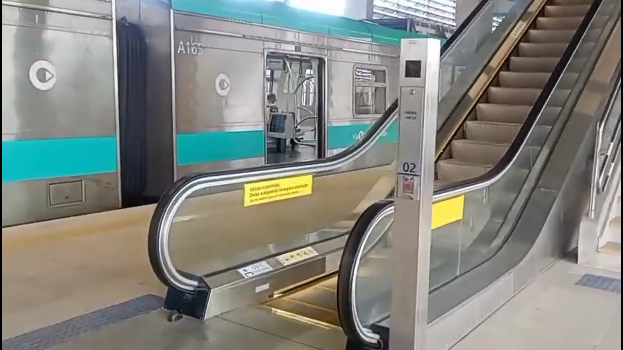 ESTAÇÃO VARGINHA - RAMAL DE JURUBATUBA (LINHA SUL) ATUAL LINHA 9 ESMERALDA, ANO 2001 X ANO 2025.