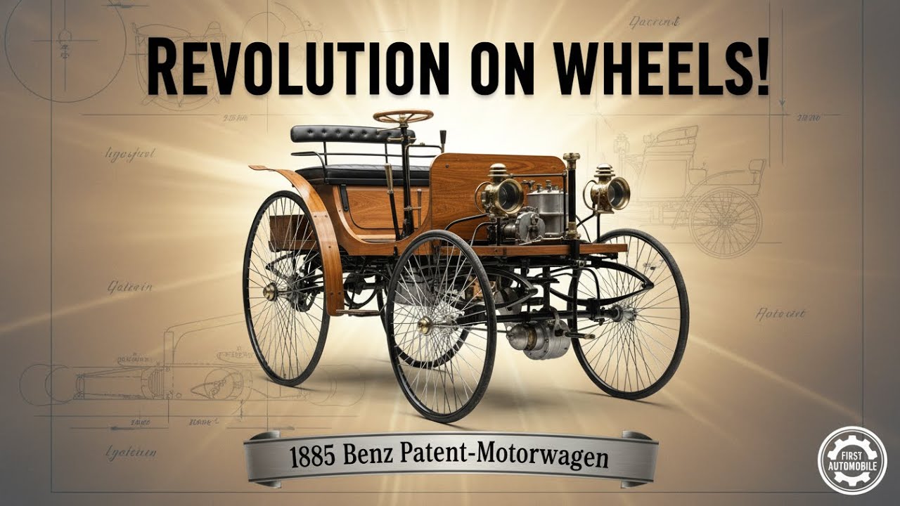 1885 Benz Patent-Motorwagen |The Engine That Started It All