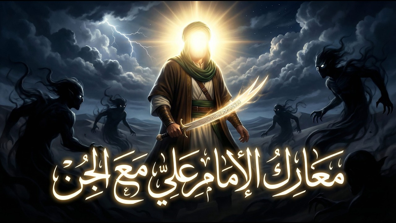 لأول مرة تشاهد قصة مواجهة أمير المؤمنين مع عالم الجن… قصة عجيبة كما لم تُروَ من قبل