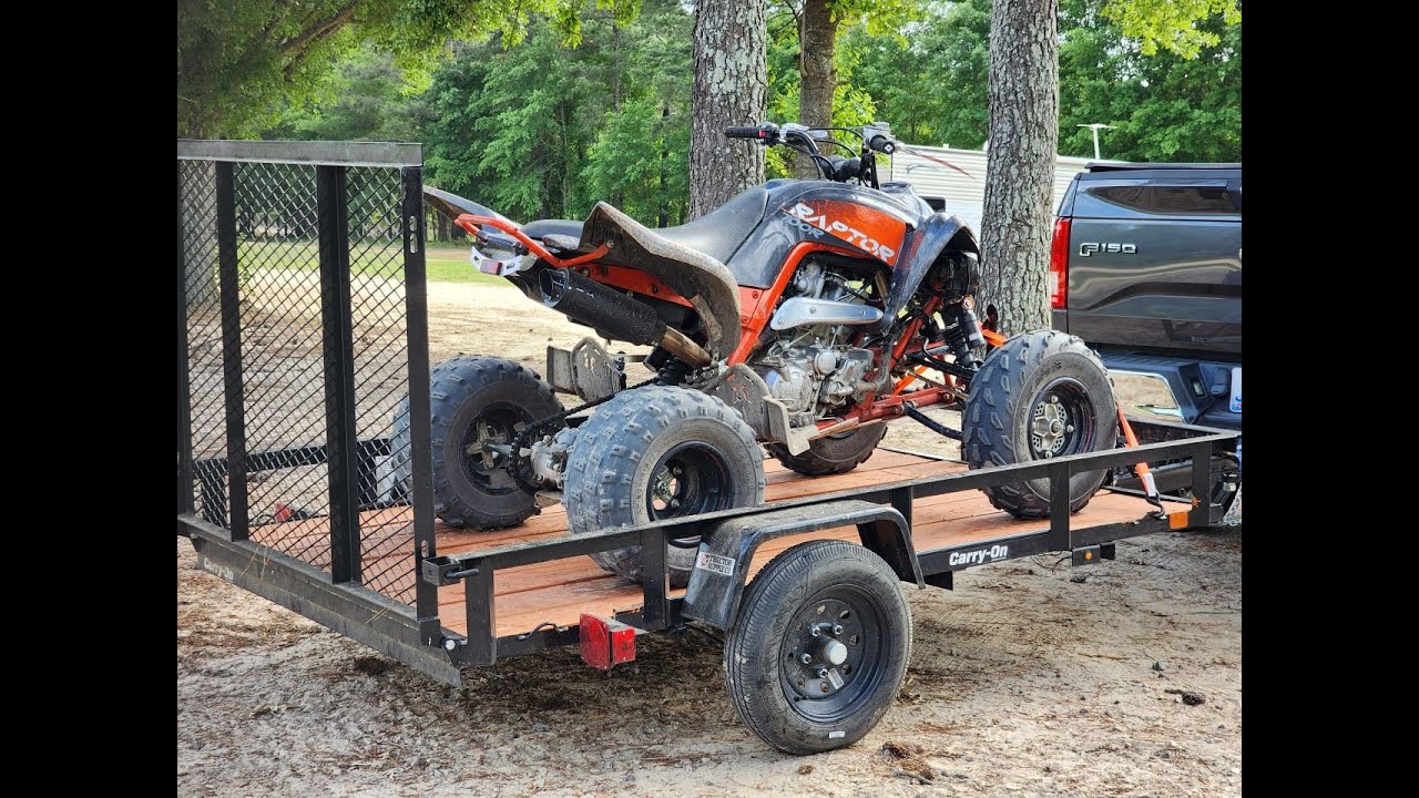 Tractor Supply  5x8 Utility Trailer 1 Year Review Was it Worth It!!! #utilitytrailer