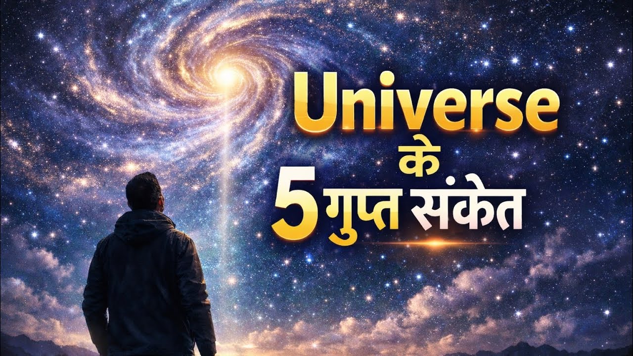 Universe आपको ये 5 संकेत दे रहा है | अब सब कुछ बदलने वाला है! #manifestation #universe