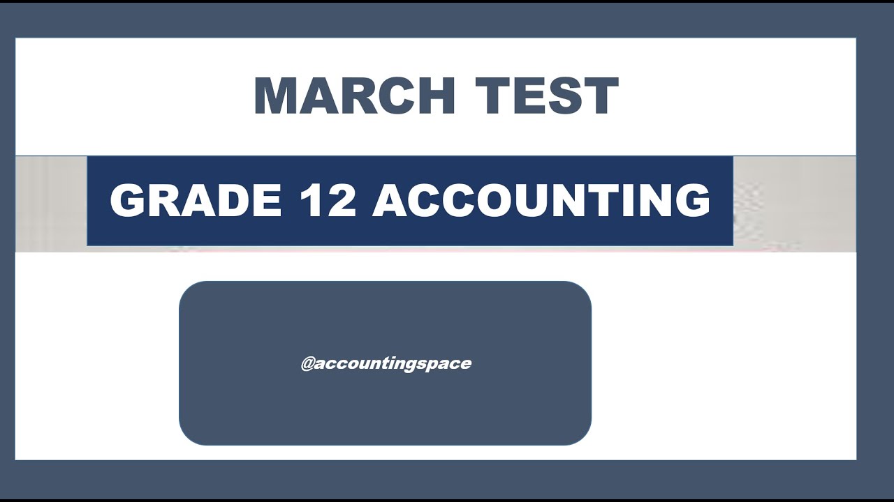 GRADE 12 ACOUNTING TERM 1 MARCH 2024 CASHFLOW STATEMENT & FINANCIAL INDICATORS