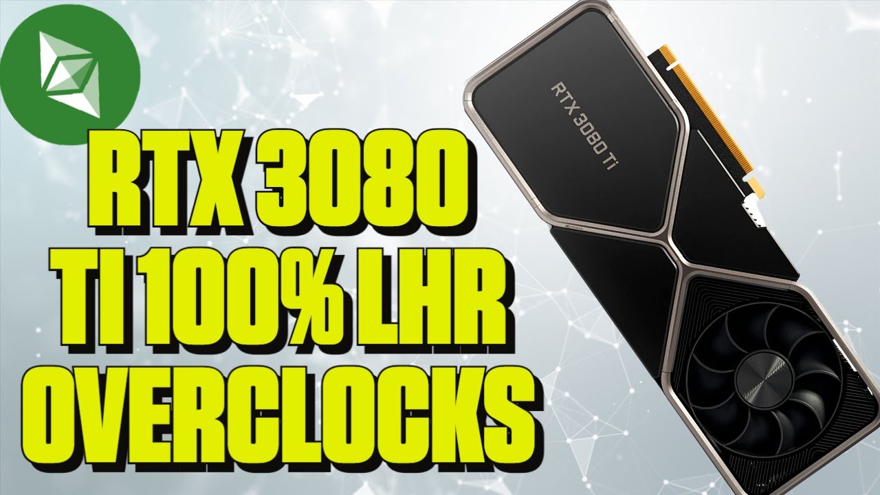 Разгон RTX 3080 TI со 100% разблокировкой LHR