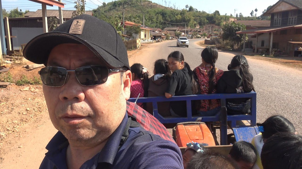 Travel with Xing Car in Laos 2026. Caij Tsheb Xeej Mus Ncig Ua Si 2026