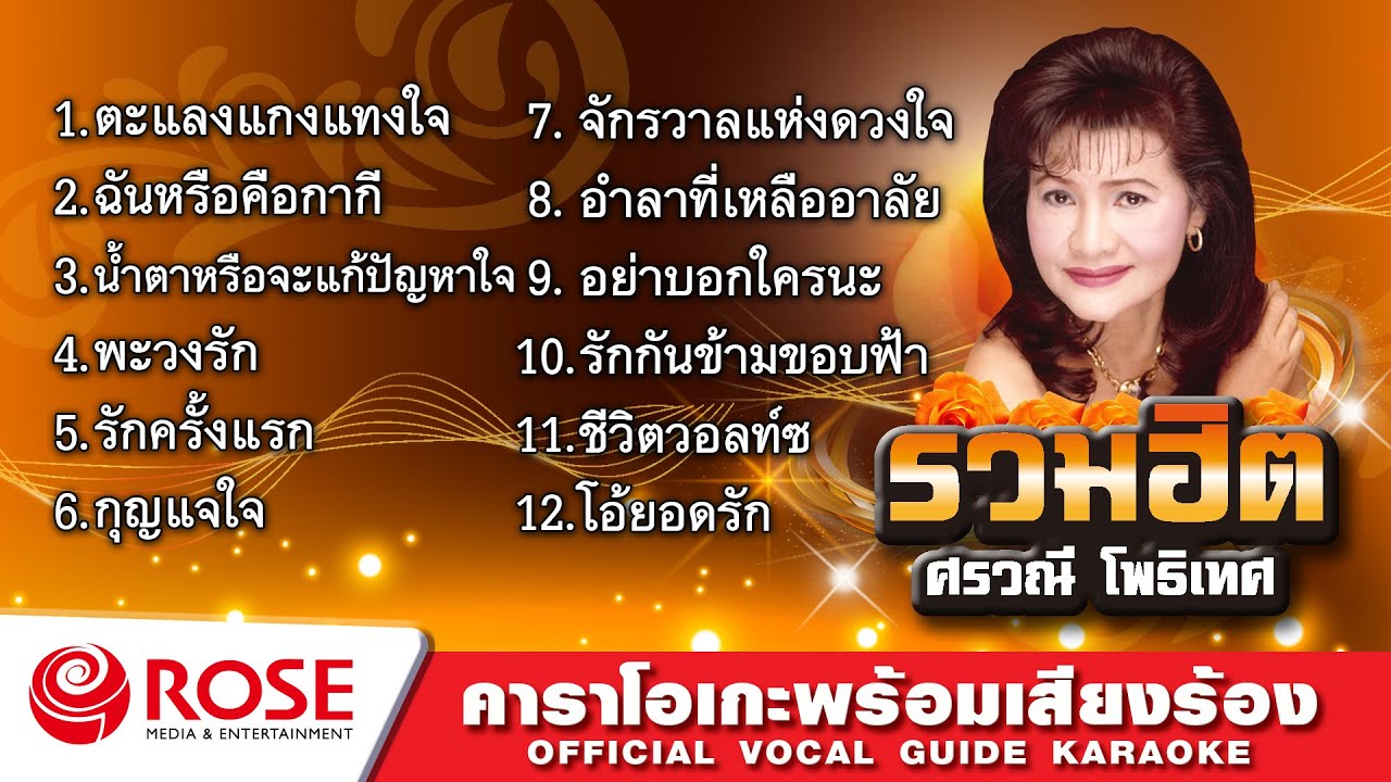รวมฮิต - ศรวณี โพธิเทศ (Karaoke Album)