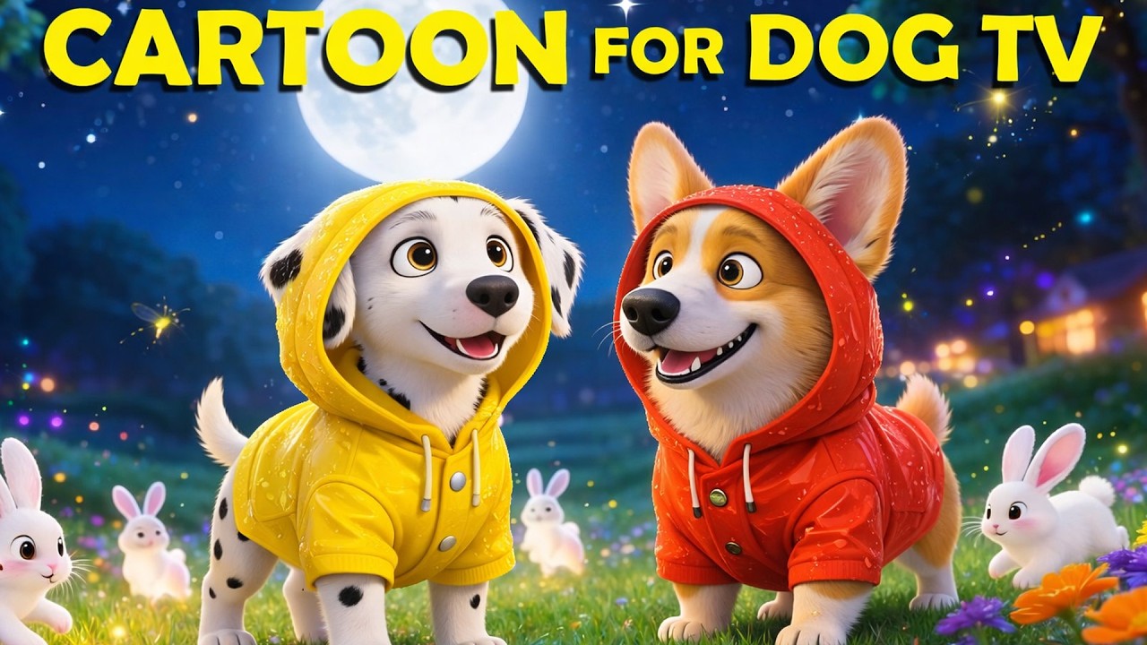 Cartoons for dogs: Relaxing television to keep your furry friend entertained while you're away 🐶