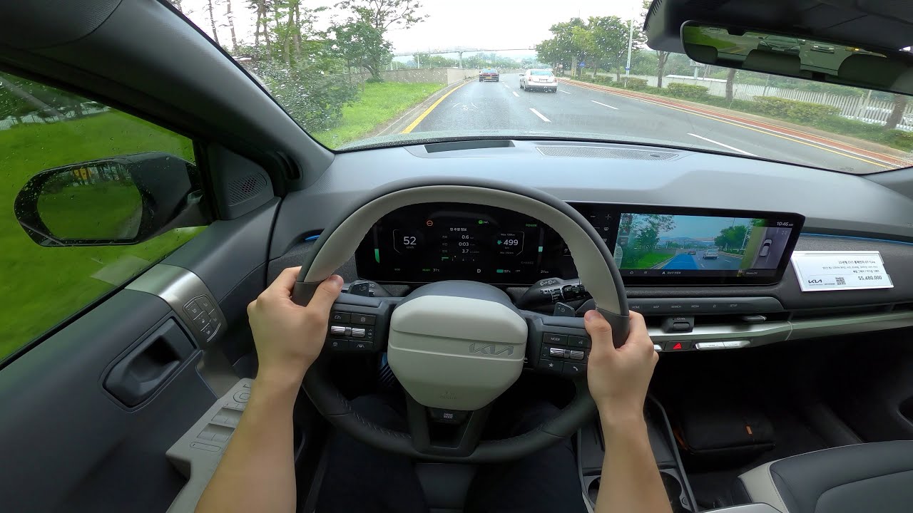 기아 EV3 GT라인 롱레인지 2WD 1인칭 주행 & 기능 살펴보기 (2025 Kia EV3 GT-Line 2WD POV Test Drive)