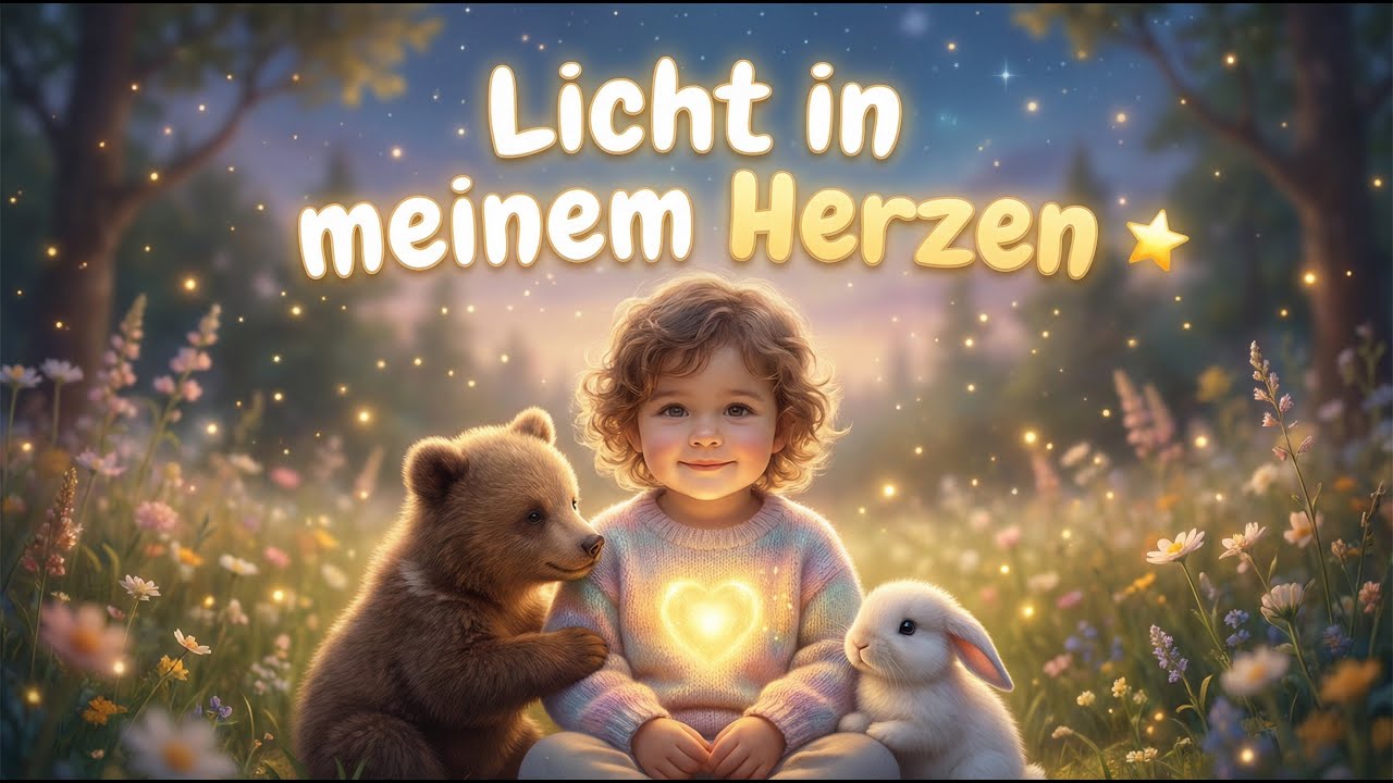 Licht in meinem Herzen 🌟 Spirituelles Kinderlied &uuml;ber Liebe, Mut & Freundschaft