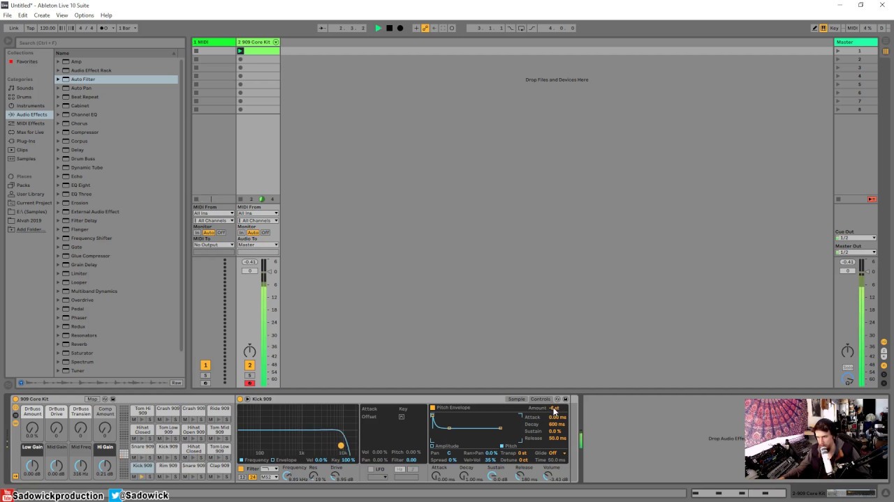 Quick & Easy Way To Phatten Up 909 House Kicks In Ableton