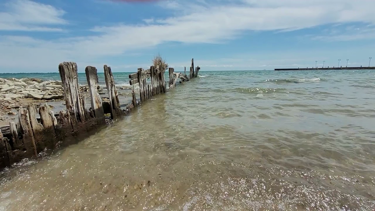 15min of Relaxing Waves - Lake Huron Waves - ASMR - Relaxing Waves - Help Fall Asleep