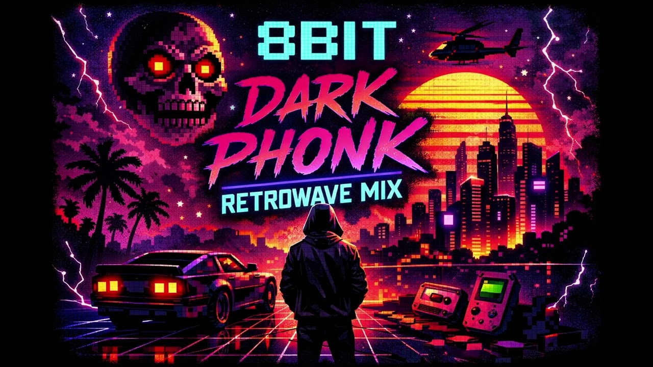 PRESS START – Dark Phonk 8Bit Retrowave