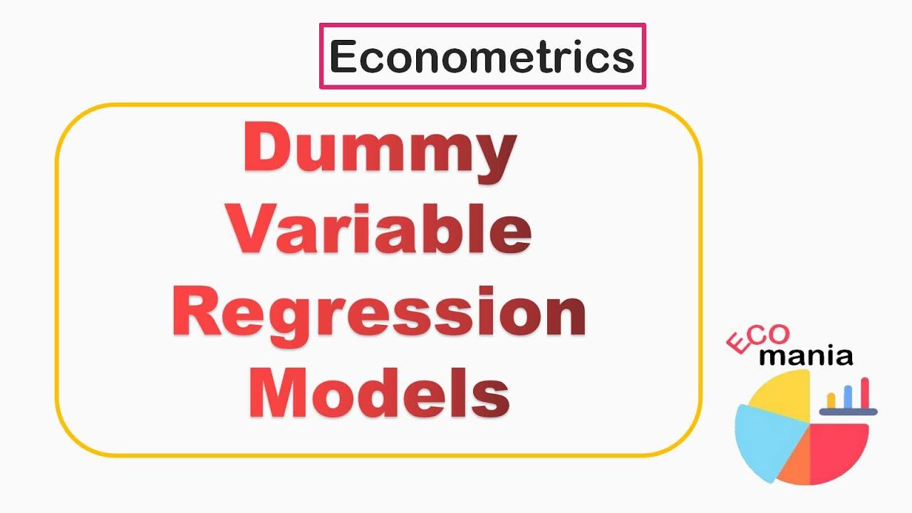 Dummy Variable Regression Model | Econometrics
