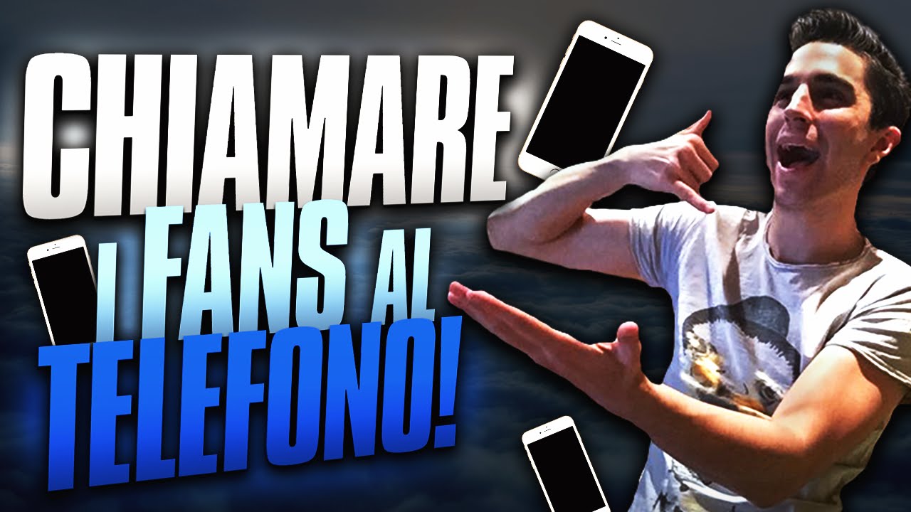 CHIAMARE I FANS AL TELEFONO!