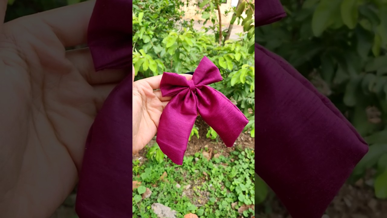 #bowmaking #bow #hairband #hairbowtutorial #bowtutorial #stitching #stitchingtutorial #handmade