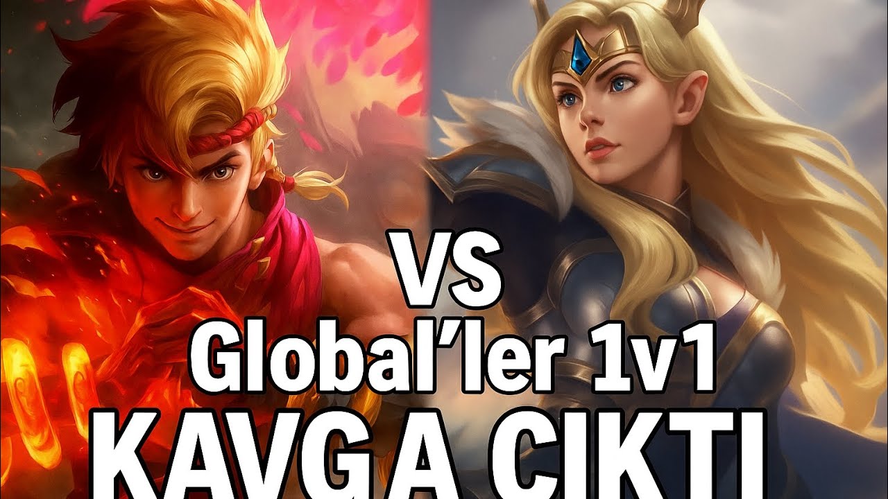 FRAYA VS YİN! GLOBAL 1V1 KAPIŞMASI! MOBİLE LEGENDS ARENASINDA KAVGA ÇIKTI!