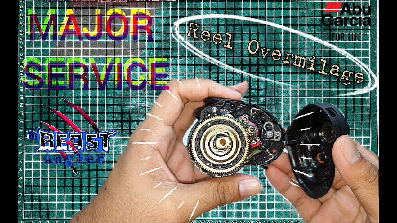 Beast Talk! 004 | Major Service Reel Abu Garcia Revo Beast 41-HSL | Buat Reel rasa macam BARU beli!!