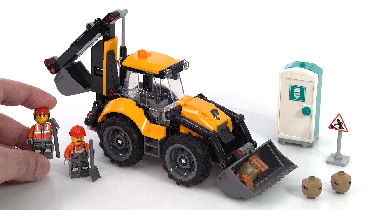LEGO City 2026 Экскаватор-погрузчик &mdash; то, что нужно! Отличная сборная игрушка, с которой интересн...