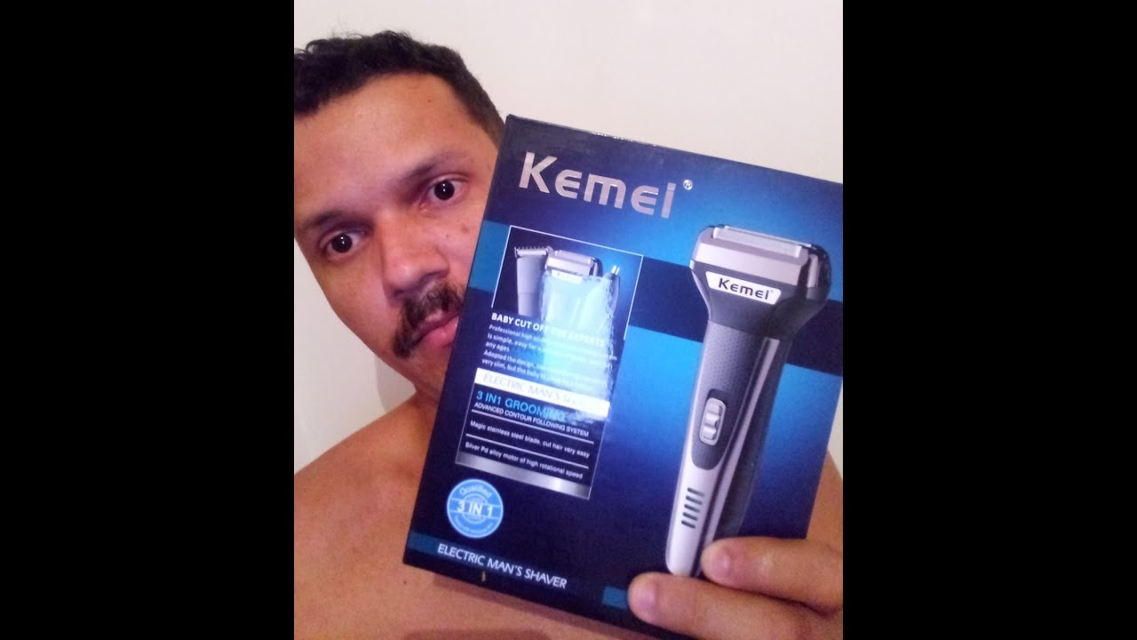 Máquina Kemei 3 em 1