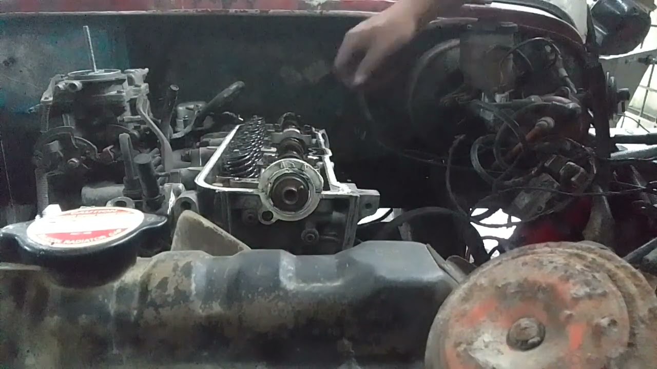 old model engine dismantling #TOYOTA 3au