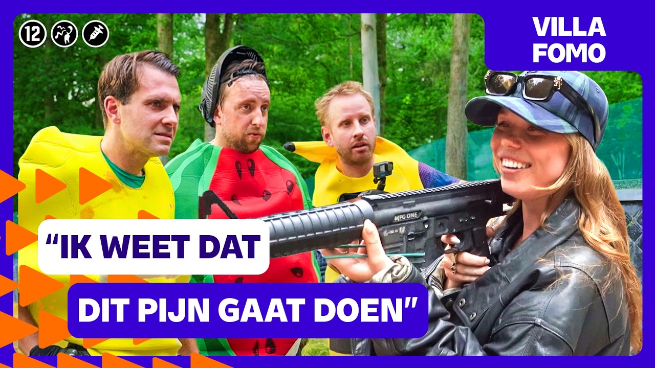 Jagen als de TERMINATOR met RHODE KOK en SJAAK | Villa FOMO #1 | NPO 3