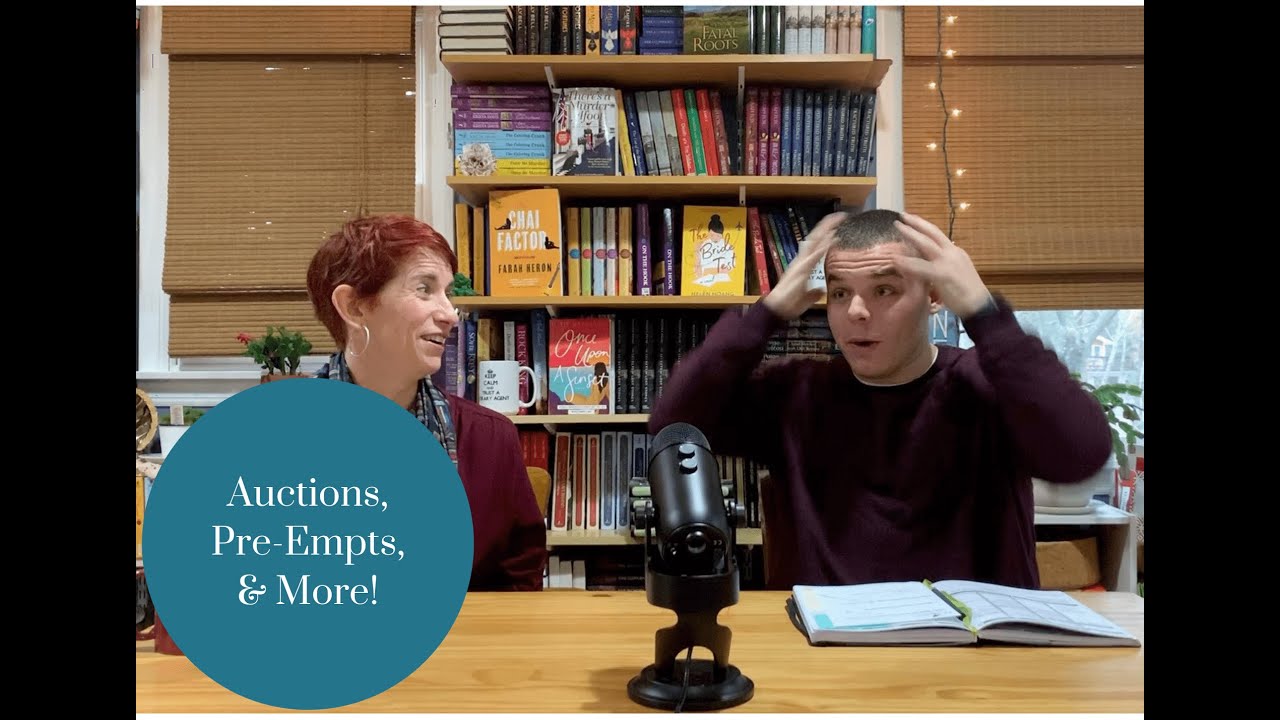How Literary Agents Sell Your Book: Auctions, Pre Empts and More!