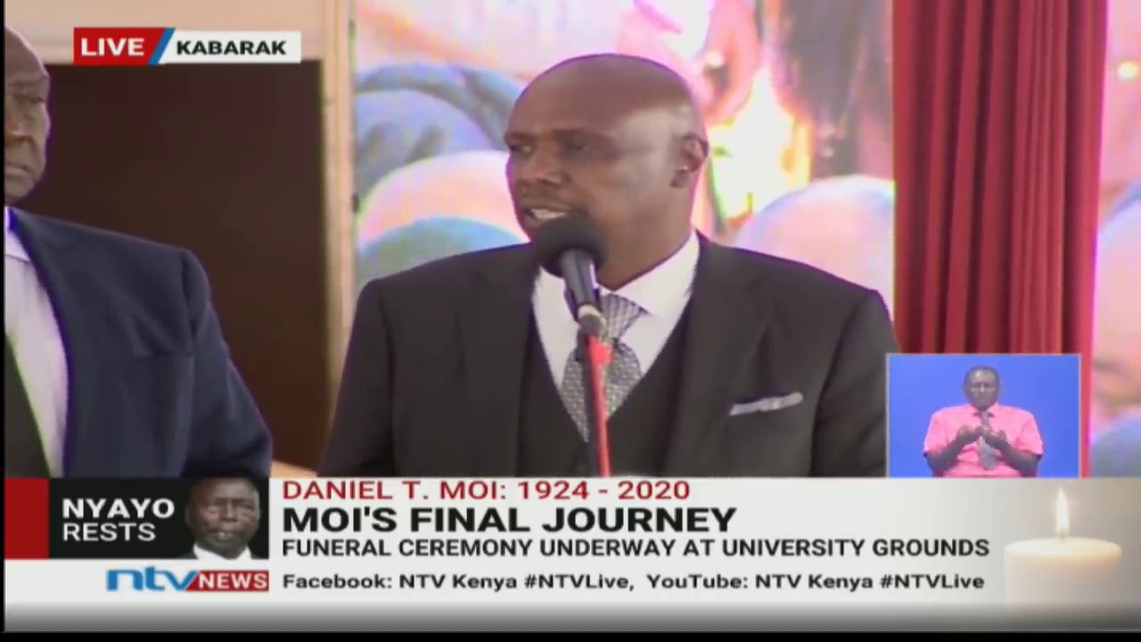 Gideon Moi handed 