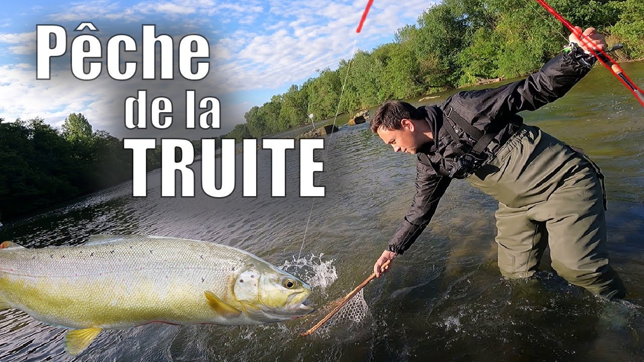 On prend un POISSON imprévu en pêchant la TRUITE