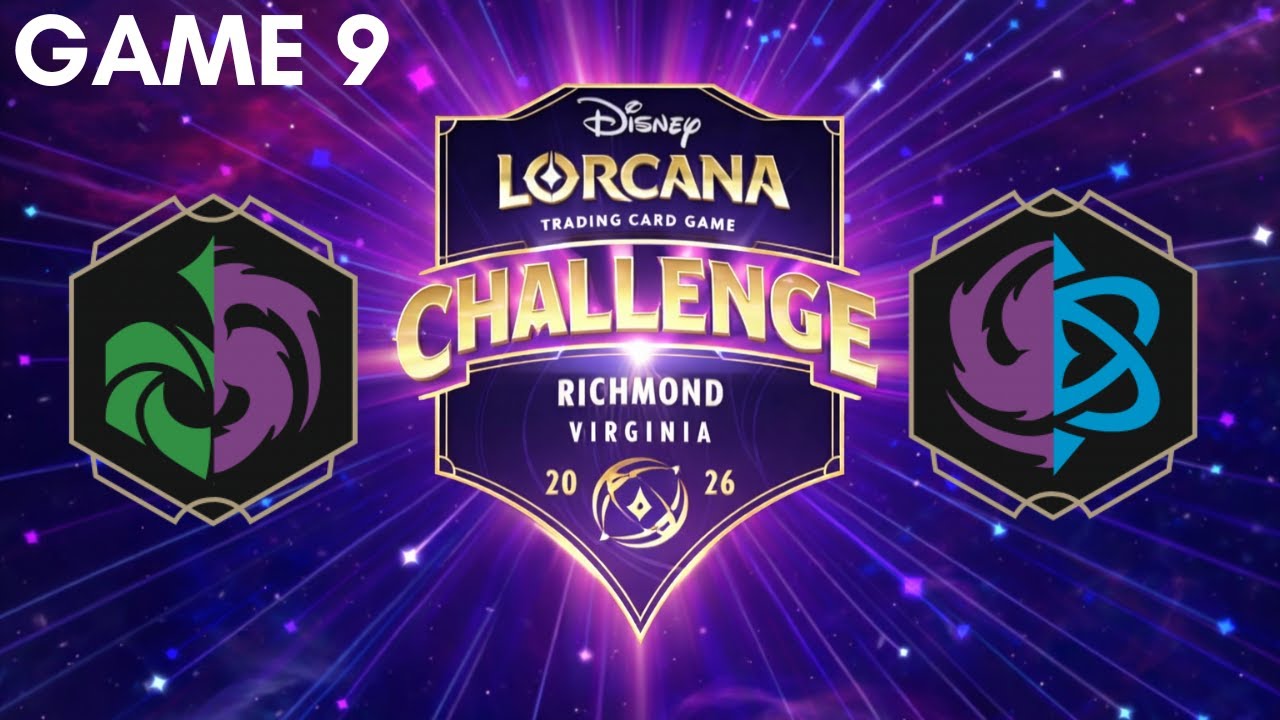 GAME 9 | AMBER SAPPHIRE VS. SAPPHIRE AMETHYST | DISNEY LORCANA RICHMOND VIRGINIA 2026