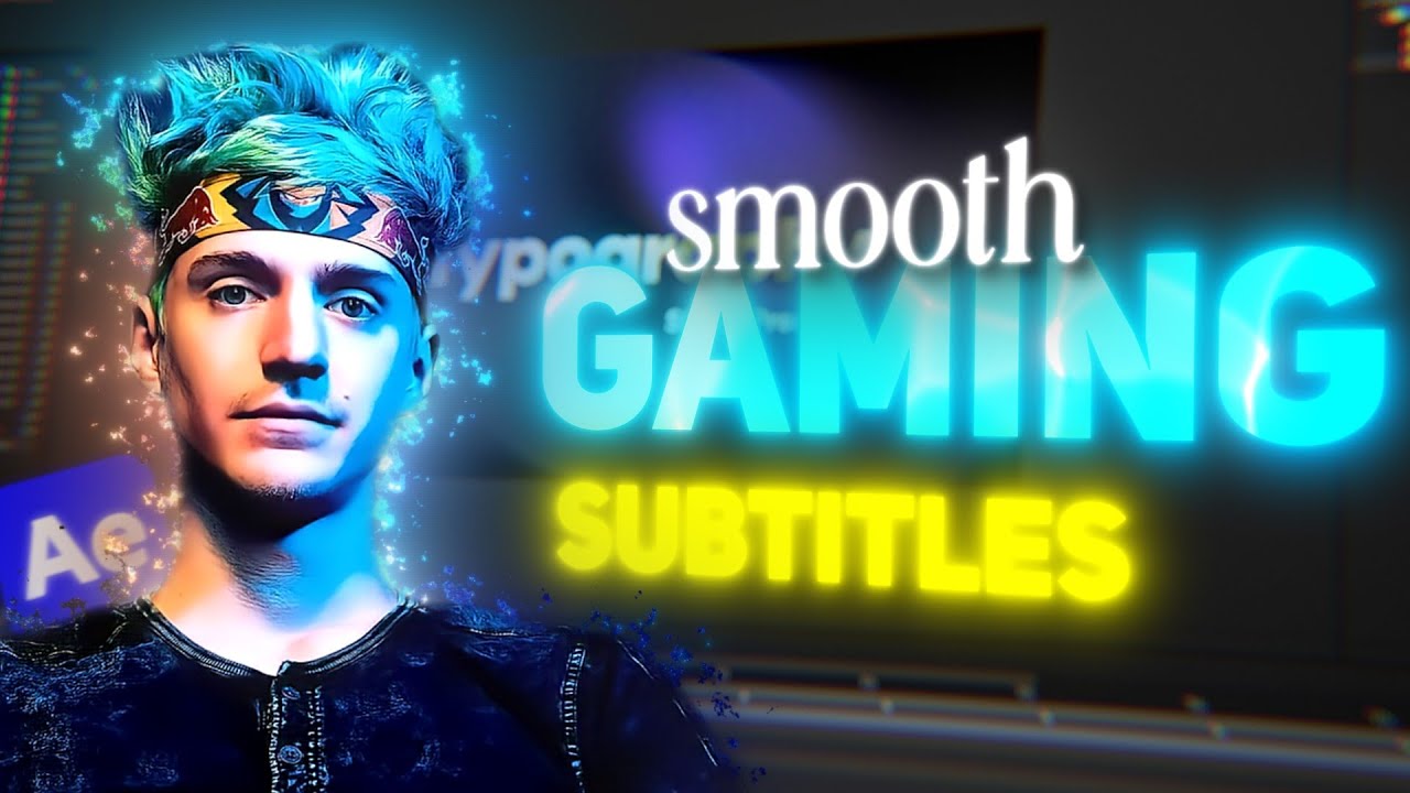 Seamless Gaming Subtitles in After Effects Made EASY