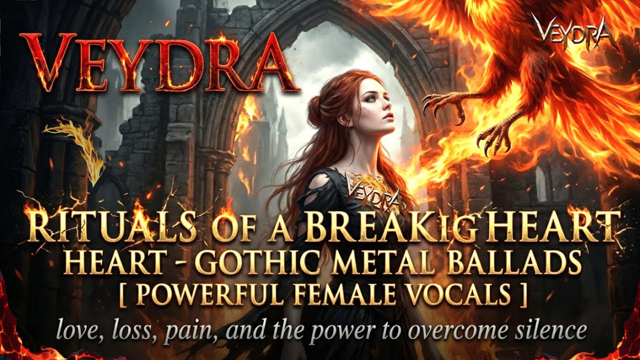 VEYDRA - ALBUM: Rituals of a Breaking Heart | BEST ROCK / METAL SONGS 2026 - Emotional Power Ballads