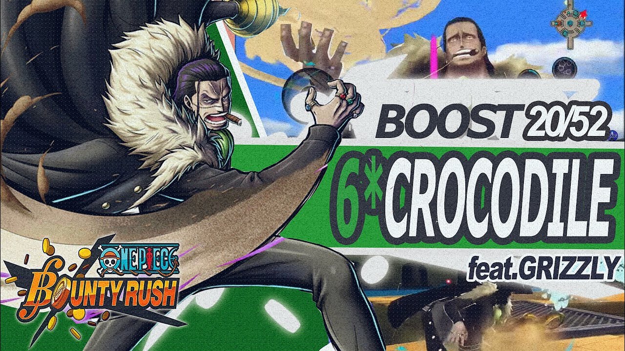 6* Boost 2 Marineford CROCODILE OPBR Gameplay (ft. GRIZZLY)