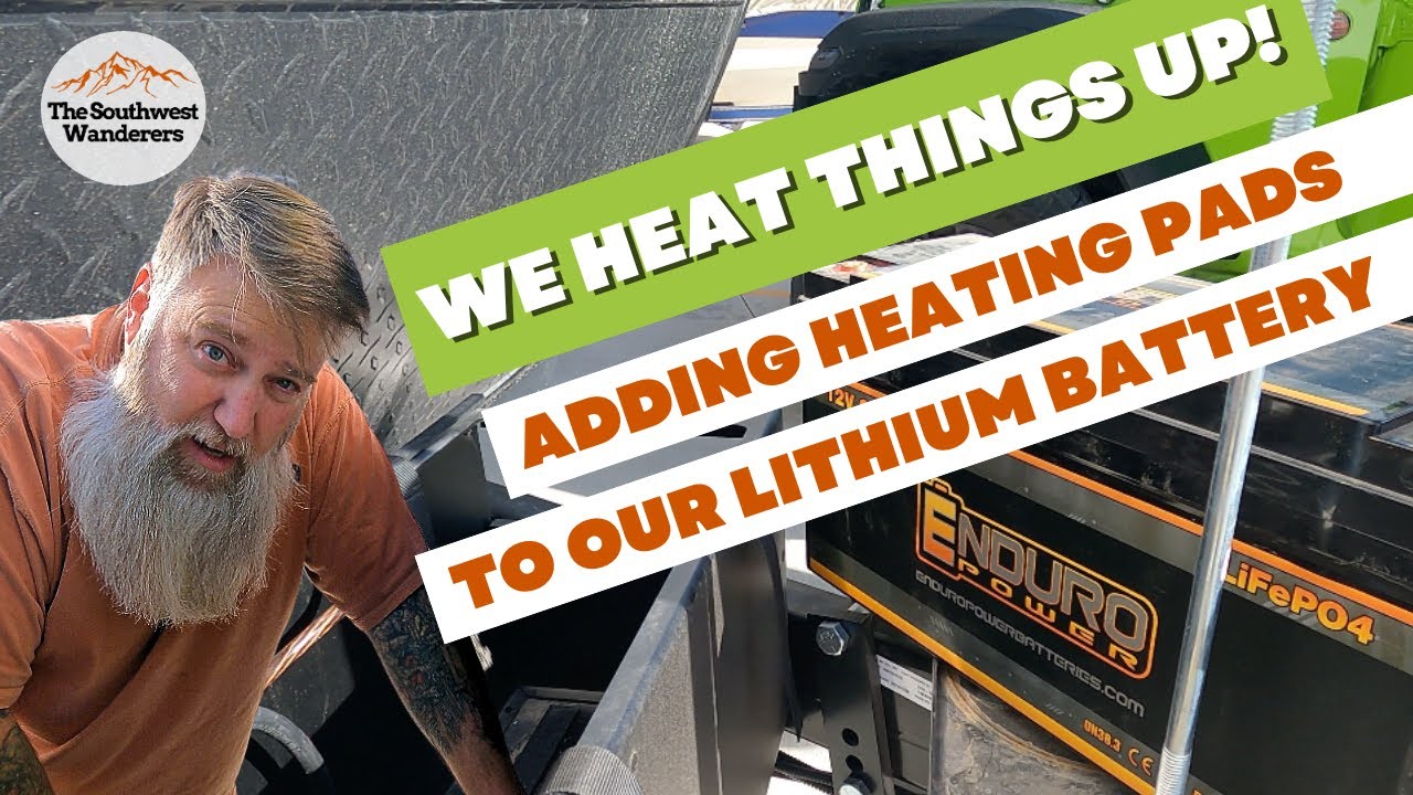 HOW TO KEEP YOUR LITHIUM BATTERIES WARM! We install heating pads to our Enduro Lithium Battery.