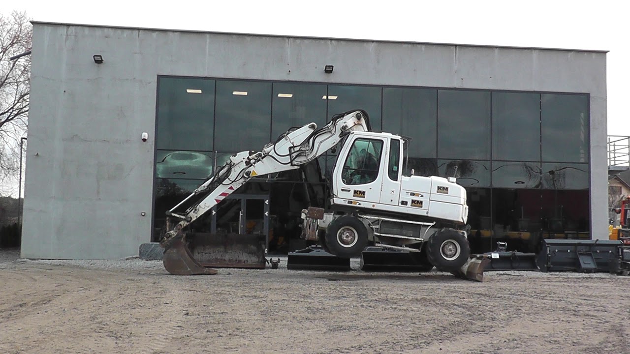 LIEBHERR A314 KOPARKA KOŁOWA 2008R KM MASZYNY BUDOWLANE WWW.KMRENT.PL 56-300 MILICZ