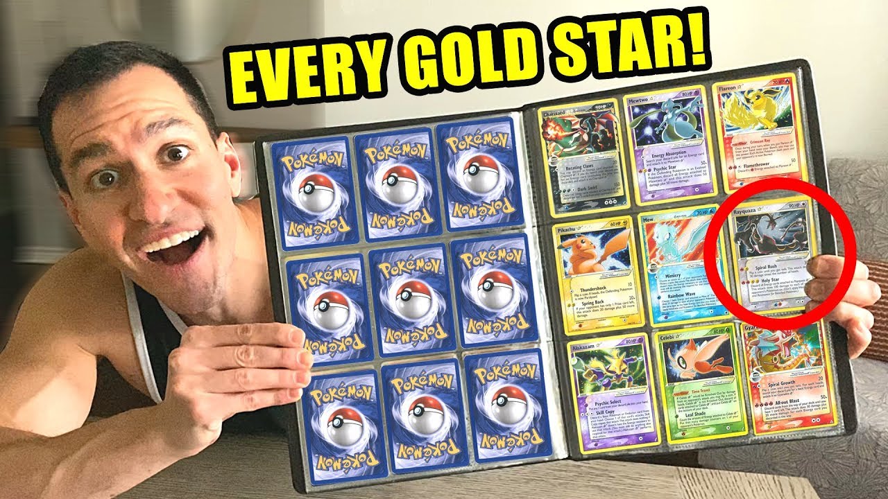 *ENTIRE GOLD STAR POKEMON CARDS COLLECTION!* Opening ULTRA RARE VINTAGE Booster Packs!