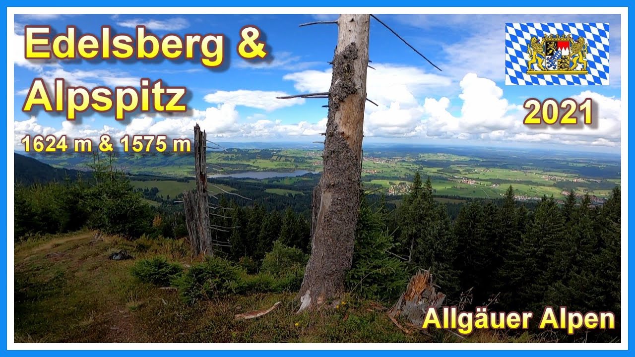 Wanderung auf den Edelsberg und die Alpspitz | Allgäuer Alpen 2021