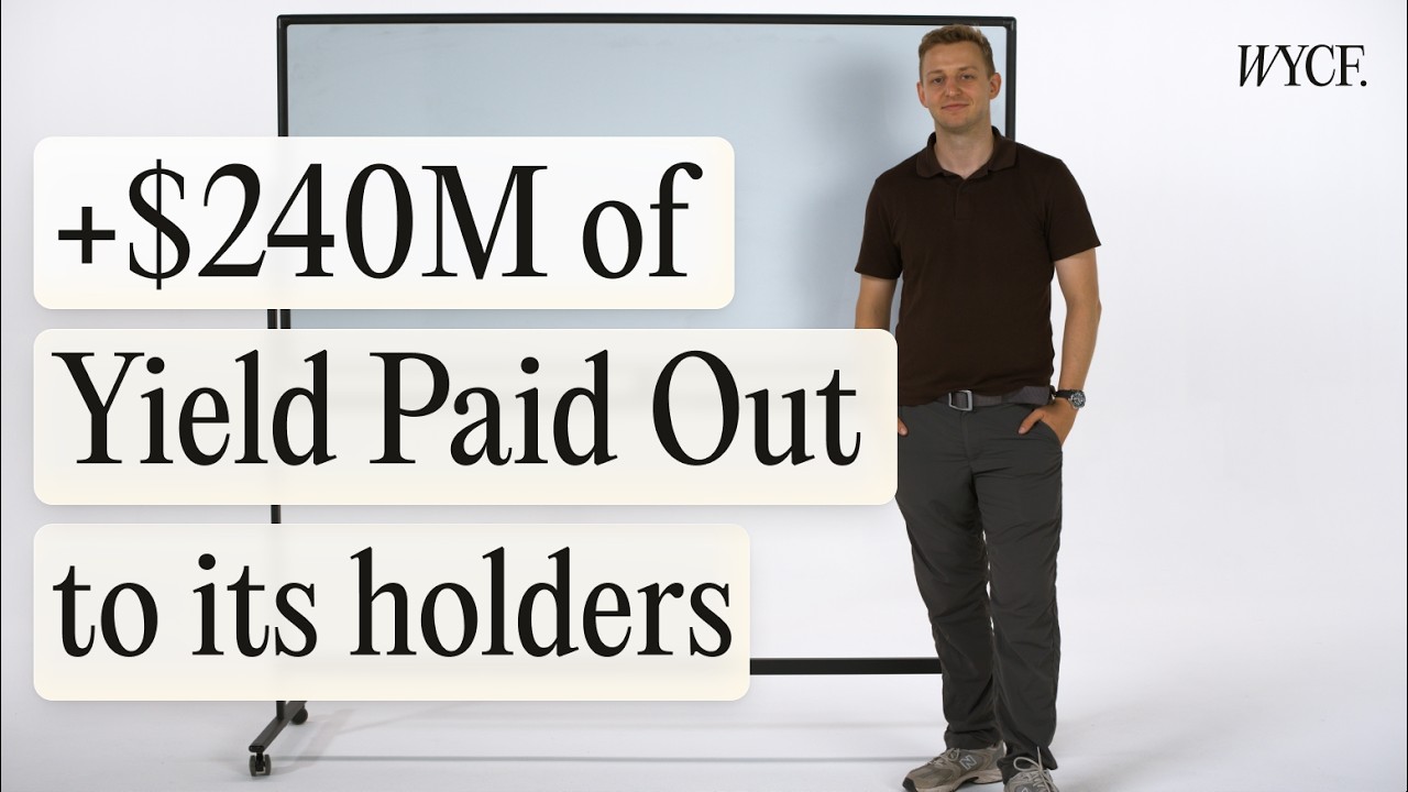 How this stablecoin paid +$240M to its holders since 2024. | WYCF EP01