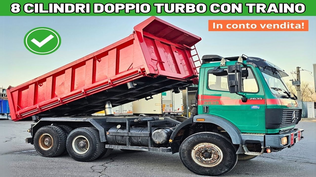 Mercedes Benz SK 2635 - Ribaltabile Trilaterale Cod. BRMC1012