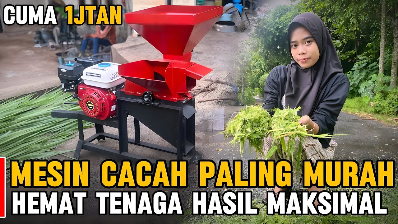 BISA COD Mesin Cacah Cuma 1 Jutaan! Hemat Tenaga, Hasil Maksimal.!!