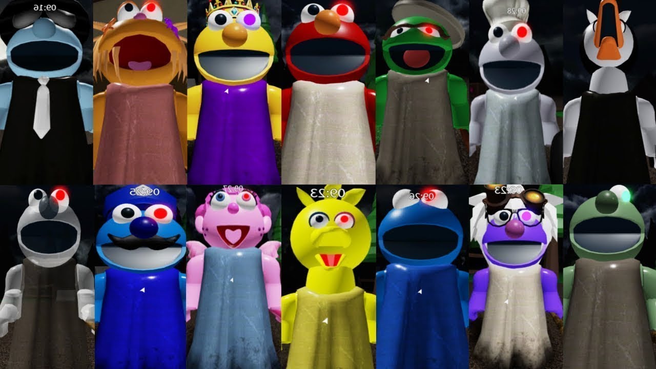 PLAYING AS ALL CHARACTERS! ROBLOX PUPPET PIGGY
